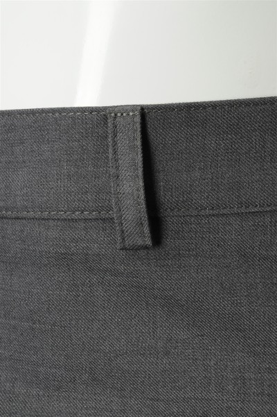 CH195 design grey pleated skirt for women's wear  supply invisible zipper pleated skirt  pleated skirt hk center detail view-8